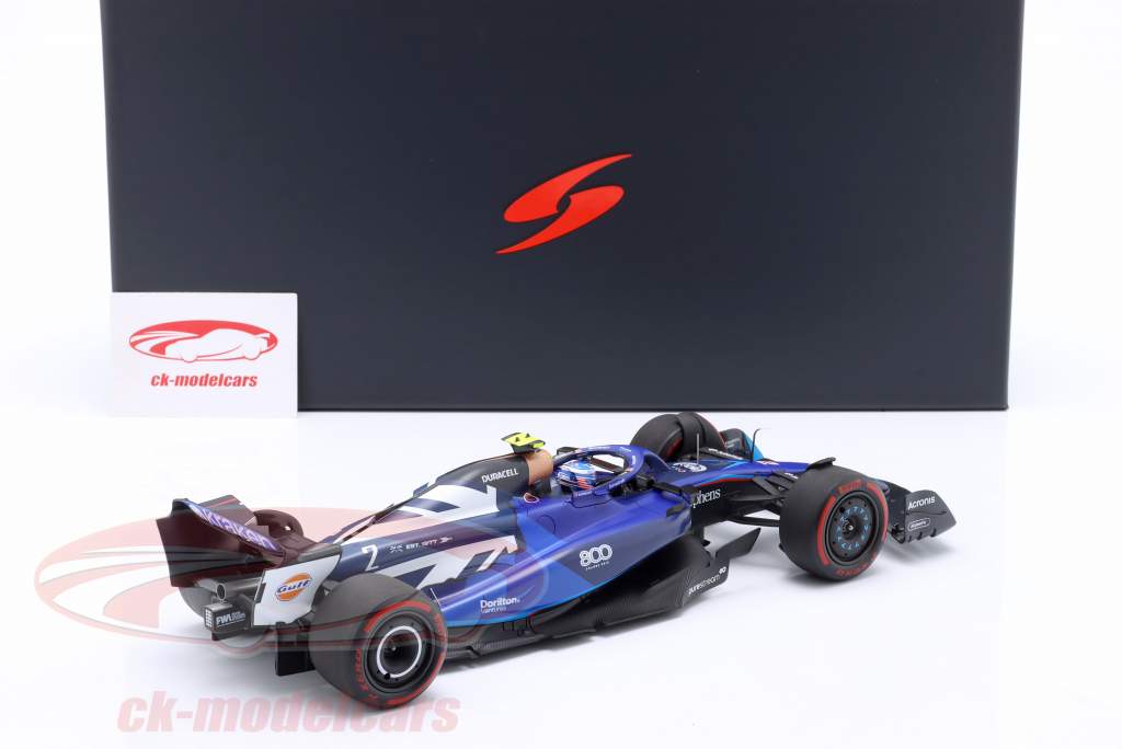 ミニカー　1/43 Williams F1 FW45 #2 Williams Racing British GP - Williams 800th GP Logan Sargeant [S8589] 1/43 Spark 2023 Formula 1 Williams F1 FW45 No.2 Williams