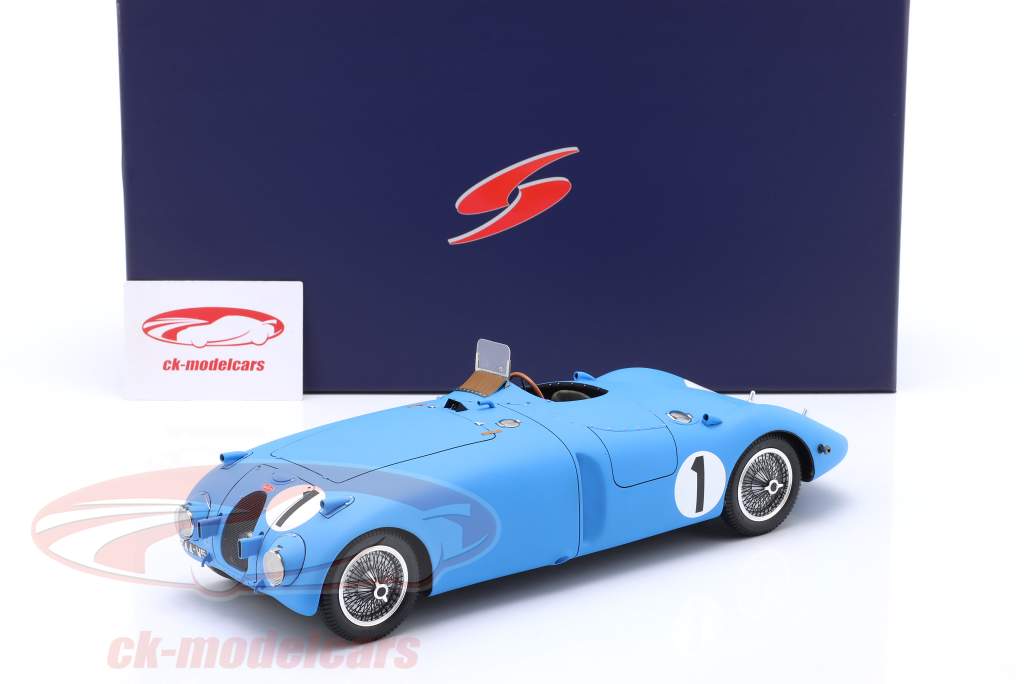 Bugatti 57C #1 победитель 24h LeMans 1939 Wimille, Veyron 1:18 Spark