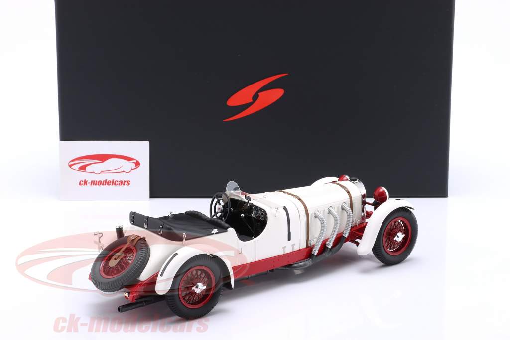 Mercedes-Benz SSK #1 2º 24h LeMans 1931 Ivanowski, Stoffel 1:18 Spark