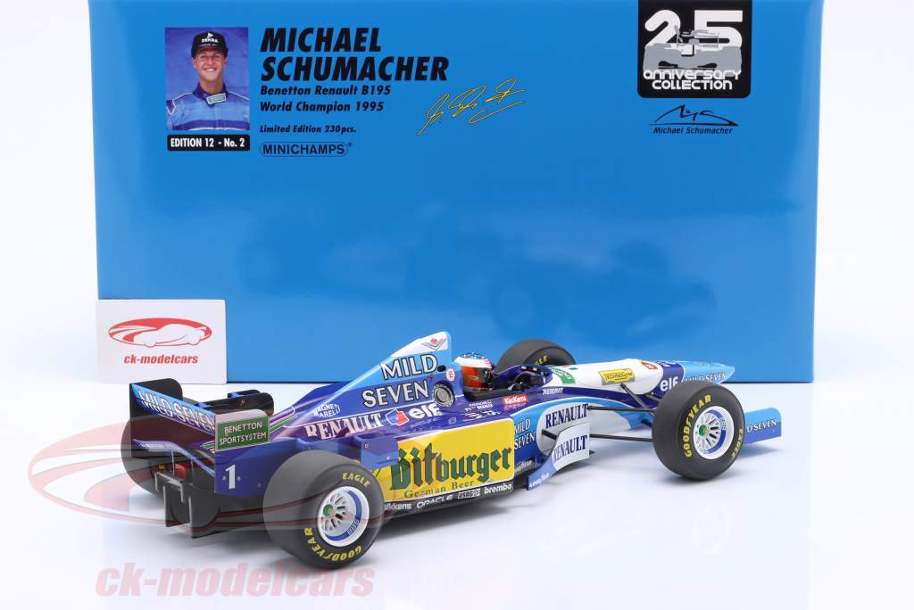 Minichamps 1:12 M. Schumacher Benetton B195 #1 Formula 1