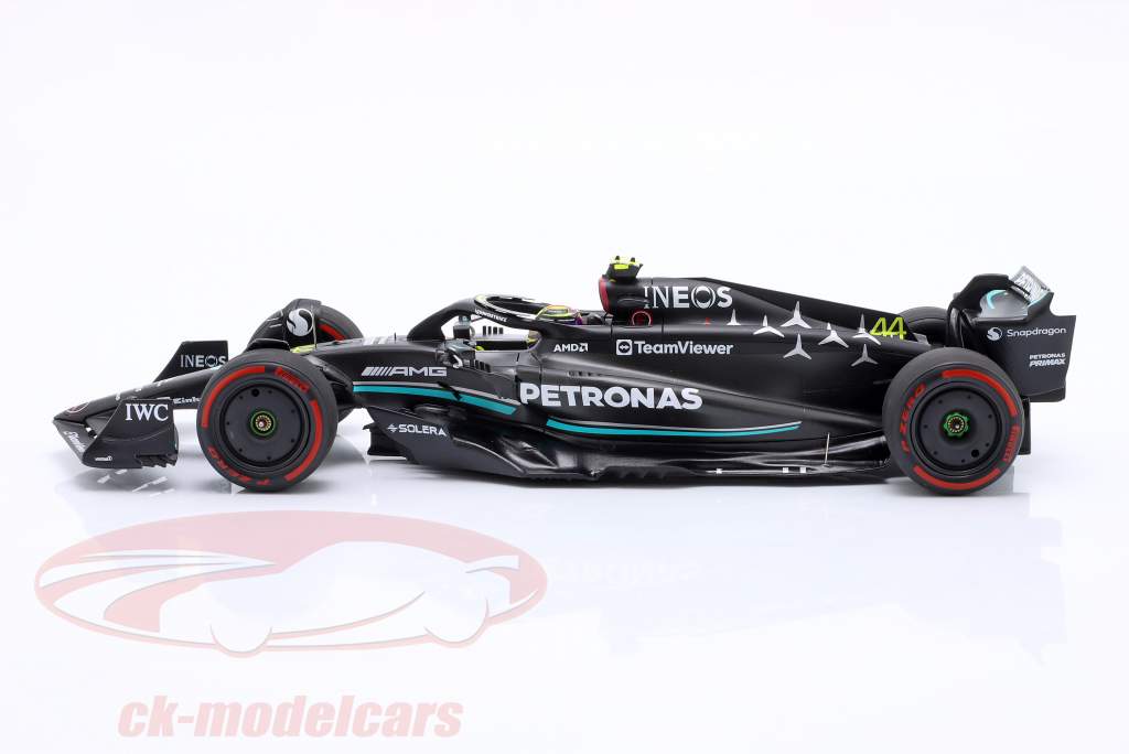 L. Hamilton Mercedes-AMG F1 W14 #44 2do España GP fórmula 1 2023 1:18 Spark