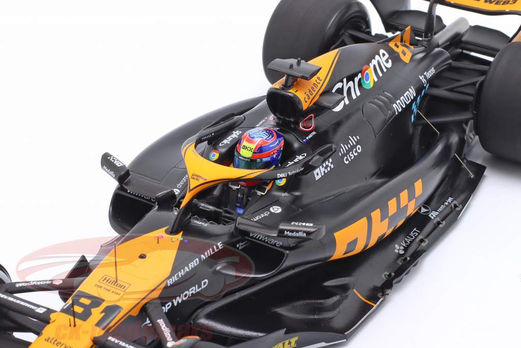 スパーク1/18 McLaren MCL60 2023 OscarPiastri McLaren F1 MCL60 #81 Oscar Piastri 10th Monaco GP 2023