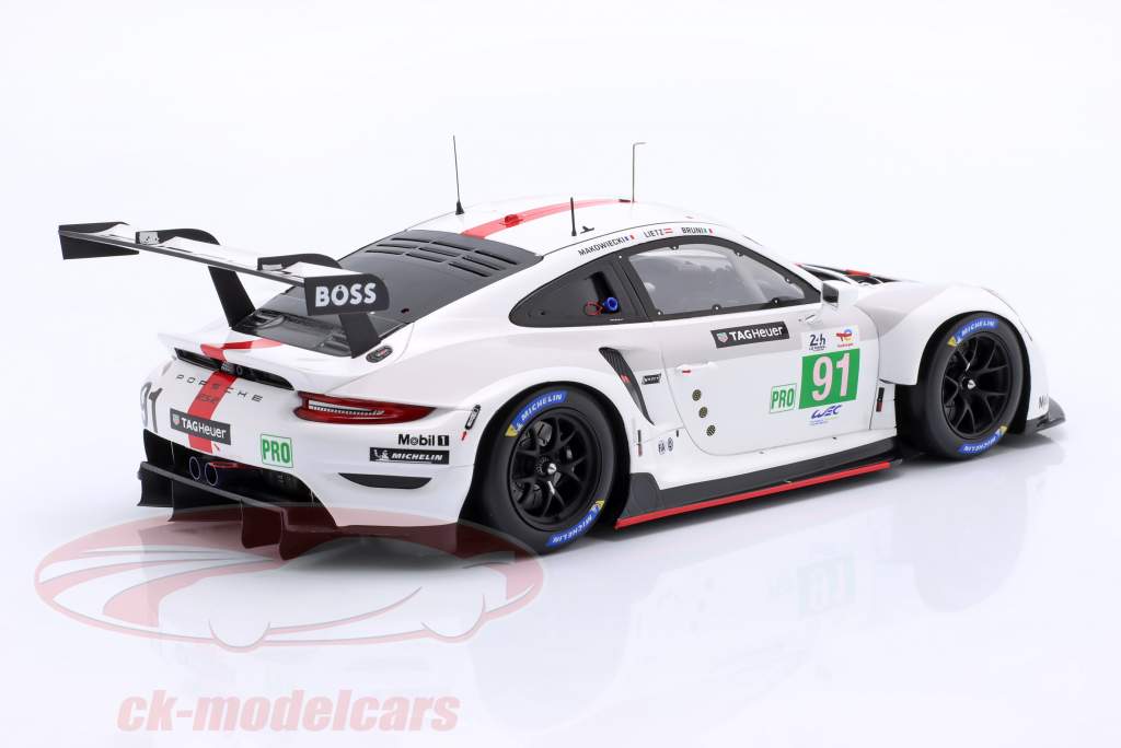 Porsche 911 RSR #91 Sieger LMGTE Pro 24h LeMans 2022 Porsche GT Team 1:18 Spark