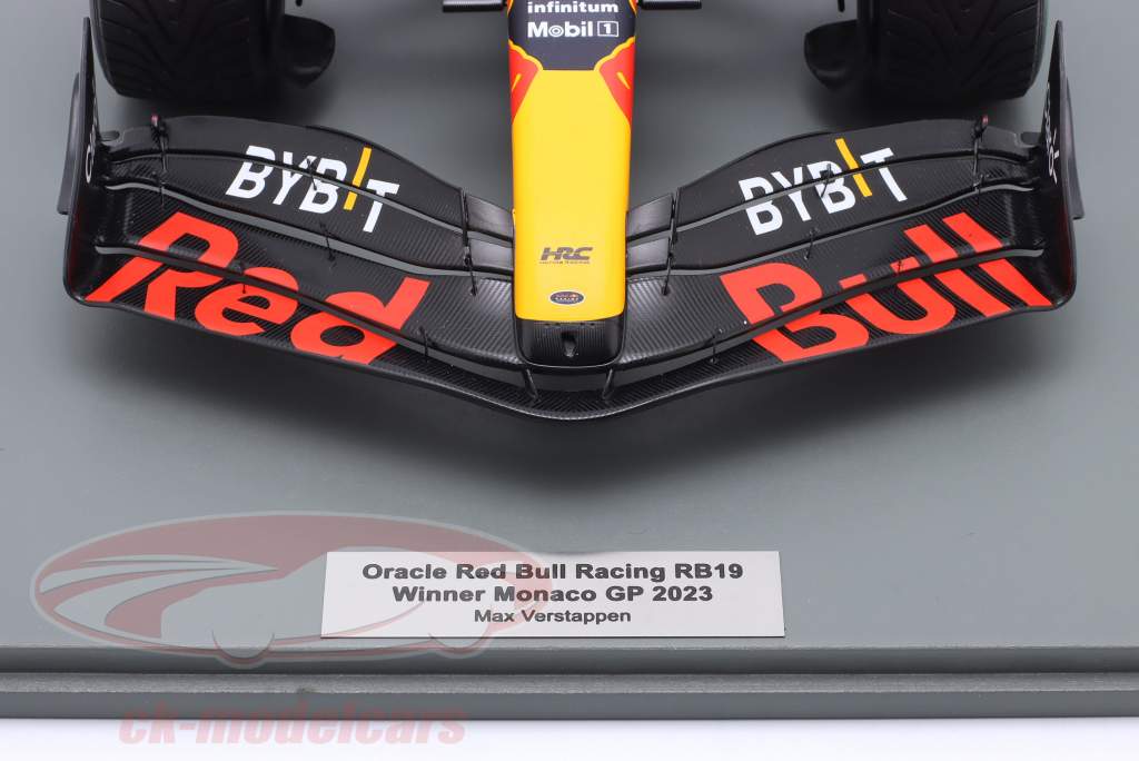 Max Verstappen Red Bull RB19 #1 vinder Monaco GP formel 1 Verdensmester 2023 1:12 Spark