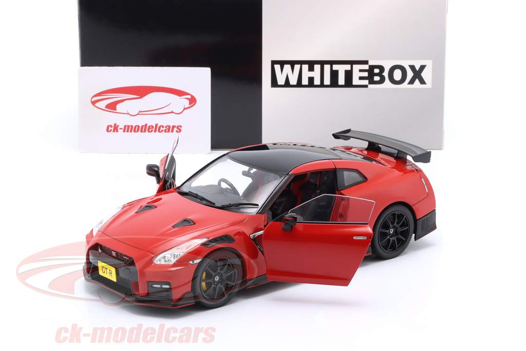 Nissan GT-R Nismo Coupe Baujahr 2021 rot 1:24 WhiteBox