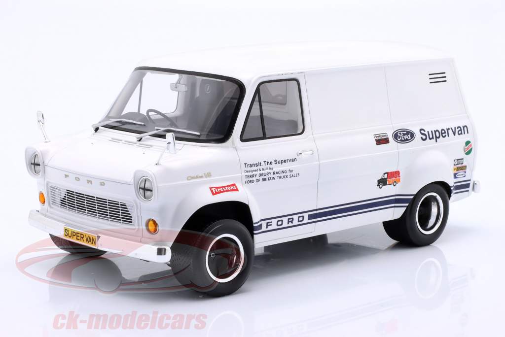 Ford Transit Supervan 1 建造年份 1979 白色的 1:18 Schuco