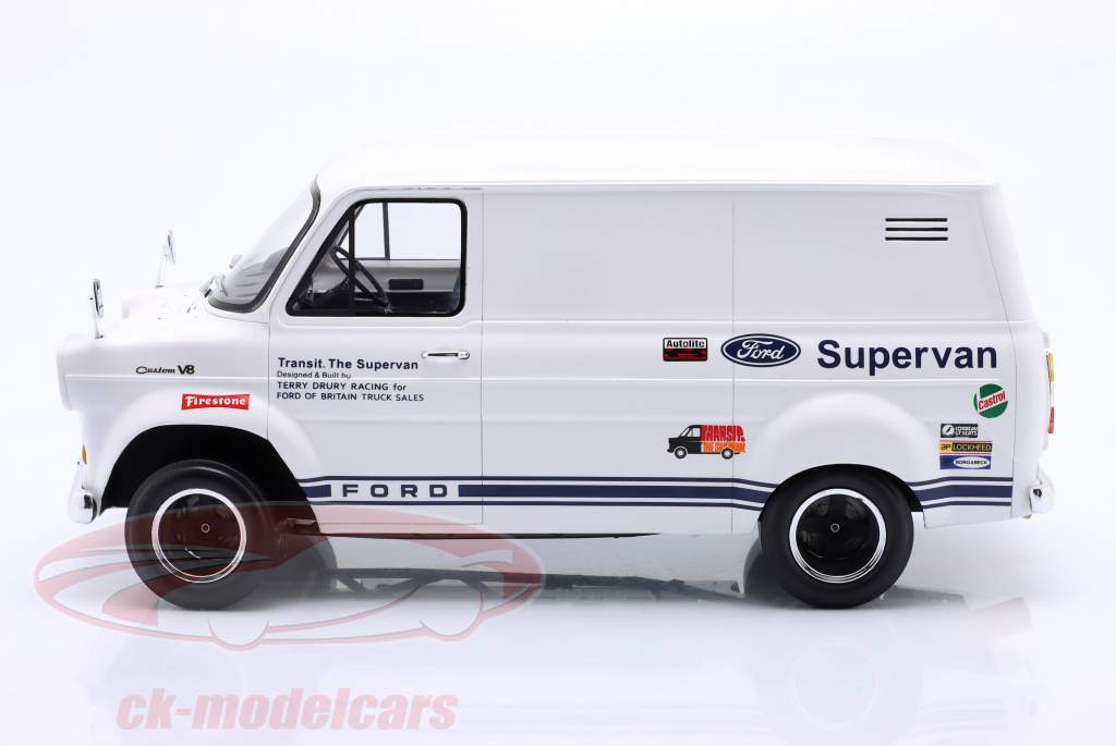 Ford Transit Supervan 1 建造年份 1979 白色的 1:18 Schuco