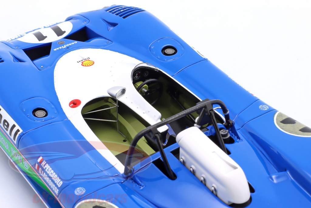 Matra MS670B #11 vinder 24h LeMans 1973 Pescarolo, Larrousse 1:18 Spark