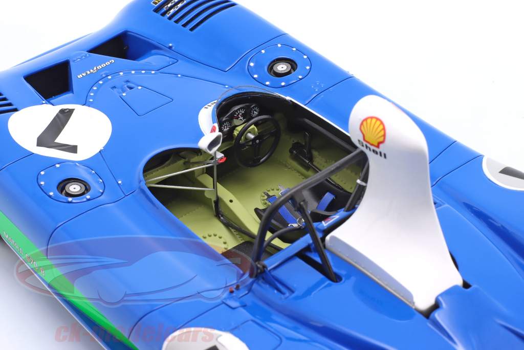 Matra MS670B #7 winnaar 24h LeMans 1974 Pescarolo, Larrousse 1:18 Spark