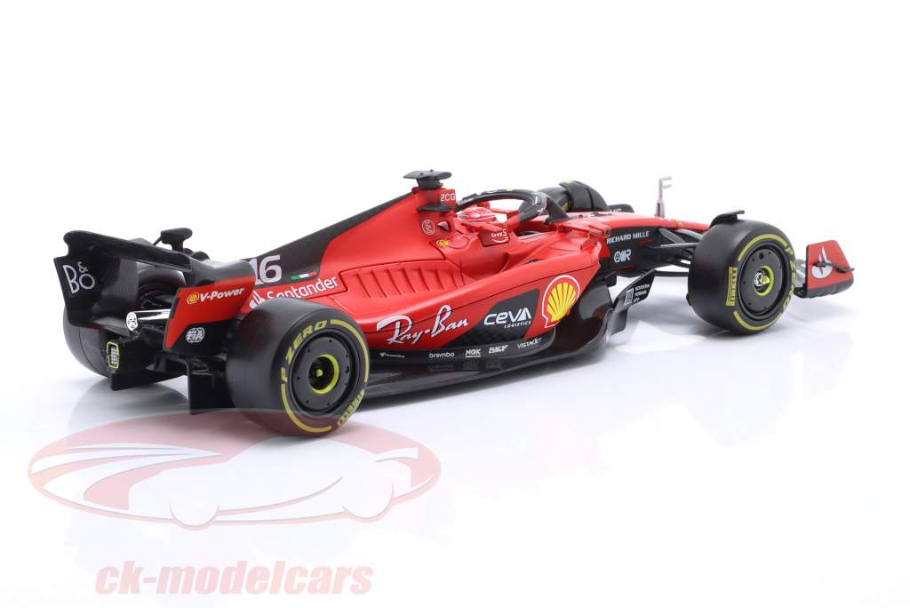Charles Leclerc Ferrari SF-23 #16 fórmula 1 2023 1:24 Bburago