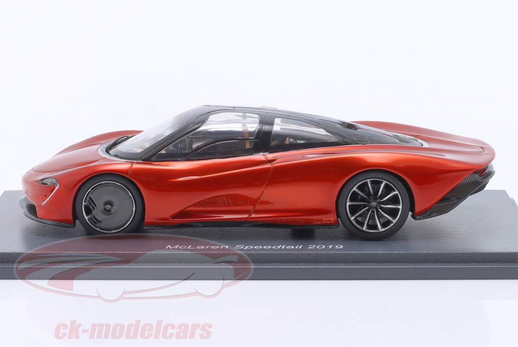 McLaren Speedtail Ano de construção 2019 vermelho metálico 1:43 Schuco