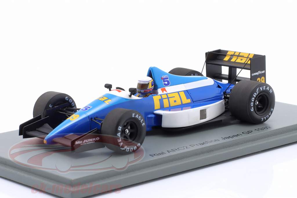 Spark 1:43 Bertrand Gachot Rial ARC2 #39 Practice Japan GP
