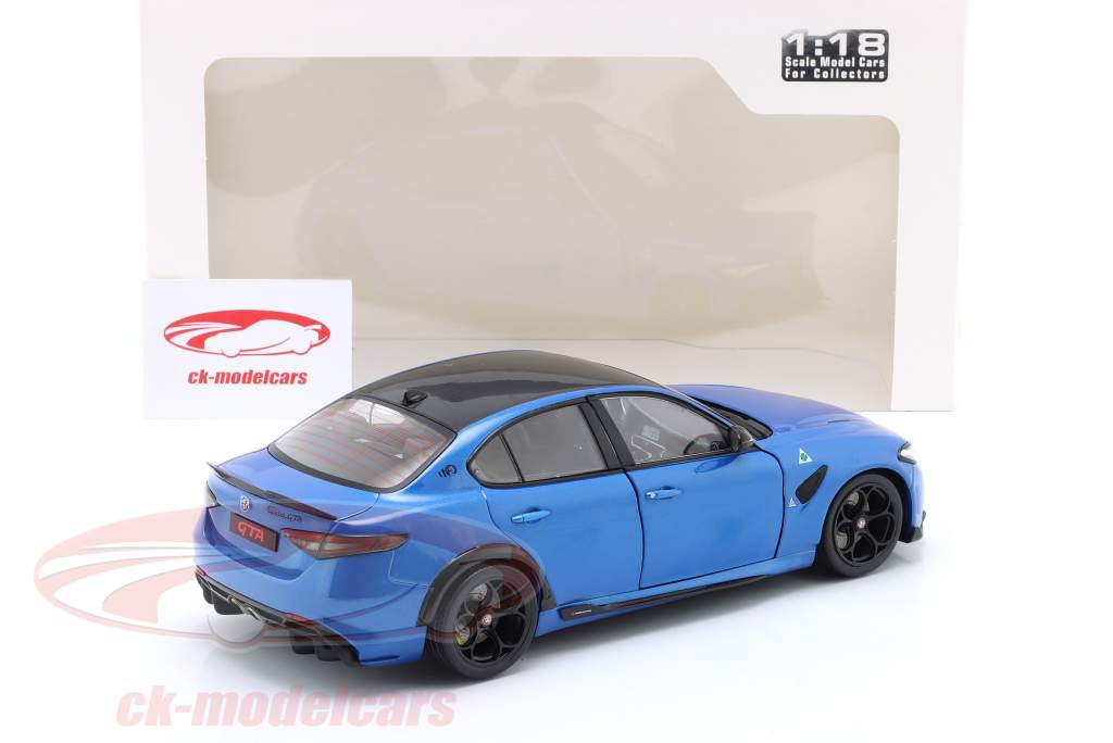 Solido 1/18 Alfa Romeo Giulia GTA 2022 - Bleu Anodisé - Prévente