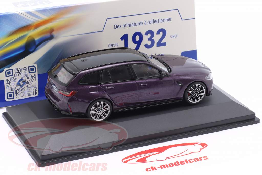 BMW M3 Touring (G81) Competition Anno di costruzione 2023 Daytona Viola 1:43 Solido