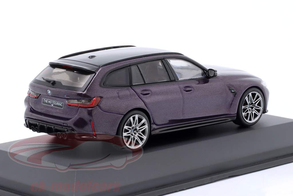 BMW M3 Touring (G81) Competition Anno di costruzione 2023 Daytona Viola 1:43 Solido