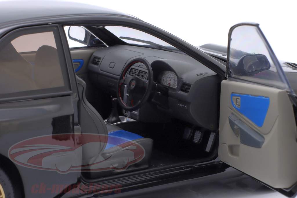 Subaru Impreza 22B Byggeår 1998 sort 1:18 Solido