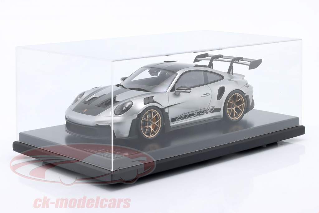 Porsche 911 GT3 RS ミニカー 1/12 Spark 1:12 Porsche 911 (992) GT3 RS GT silver metallic