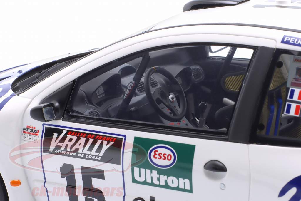 期間限定セール 206 Peugeot 1:12 Ottomobile WRC Corse de Tour Rallye #15 ミニカー