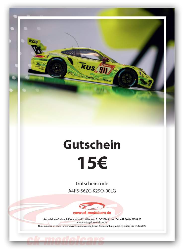 Voucher - tema Grello (Manthey Porsche VLN)