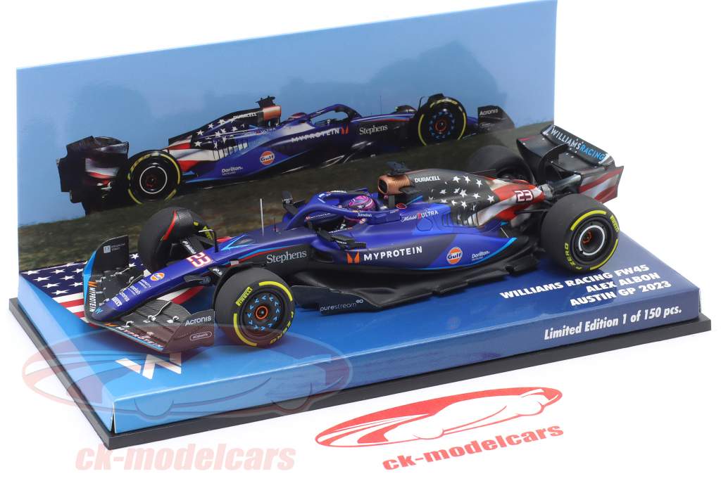 PMA 1/43 ウィリアムズ メルセデス F1 FW45 アルボン 2023 SPARK 1/43 - WILLIAMS FW45 - USA GP 2023 (A. ALBON) S8917 | eBay
