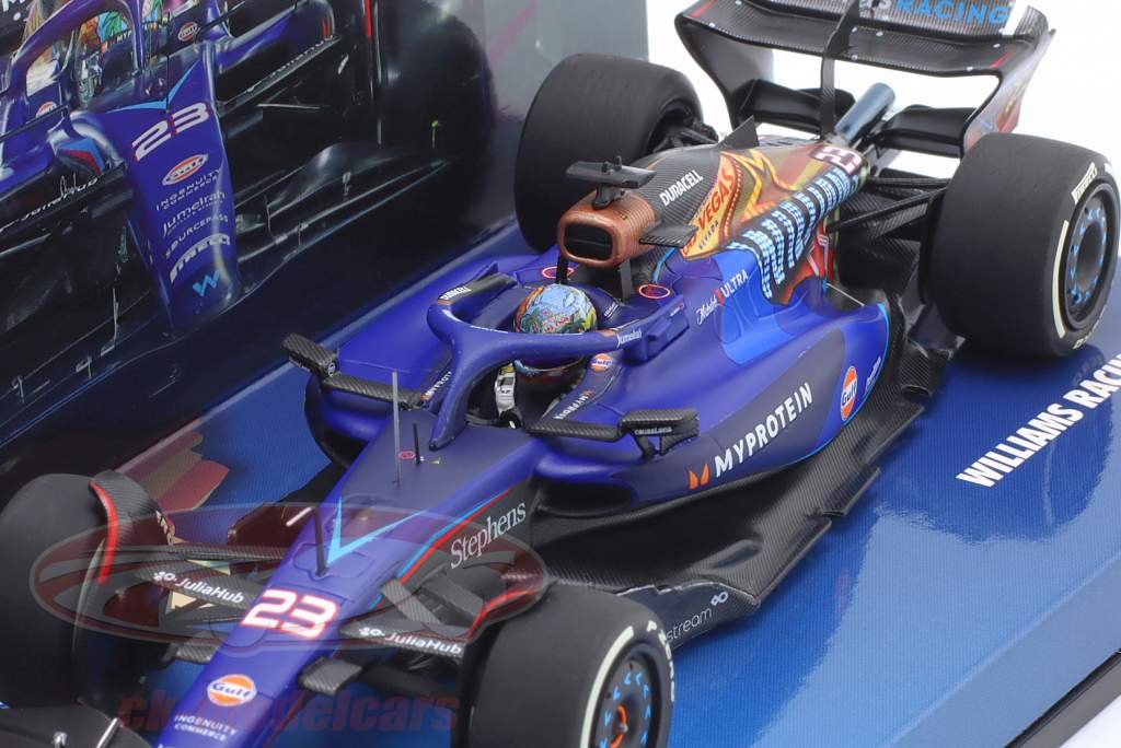 ウィリアムズ  FW45  ラスベガスGP  2023 Minichamps 1:43 Alex Albon Williams FW45 #23 Las Vegas GP