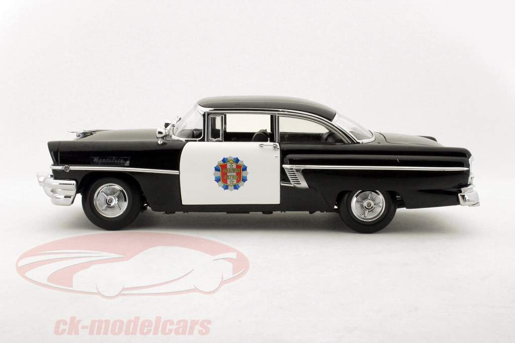 USAポリス☆ロサンゼルス郡警察marshall エナメル七宝＊おまけ付き！ Sun Star Models 1:18 Mercury Montclair hardtop highway