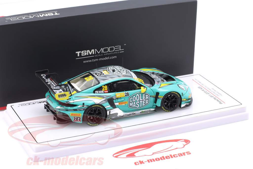Porsche 911 GT3 R #28 FIA GT World Cup Macau 2023 Thomas Preining 1:43 TrueScale
