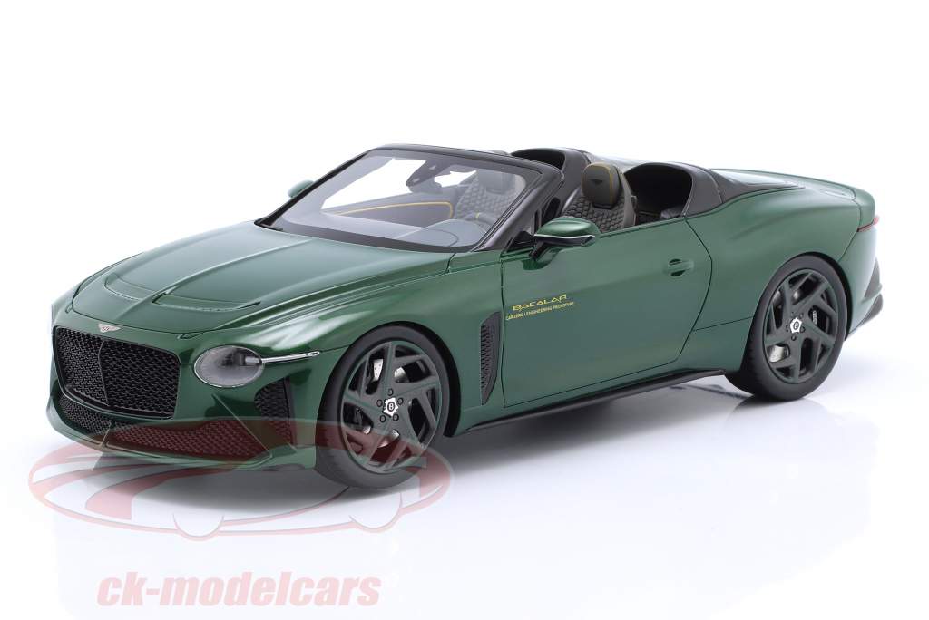 Bentley Bacalar Mulliner 建造年份 2023 圣甲虫绿 1:18 TrueScale