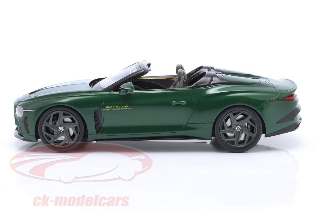 Bentley Bacalar Mulliner 建造年份 2023 圣甲虫绿 1:18 TrueScale