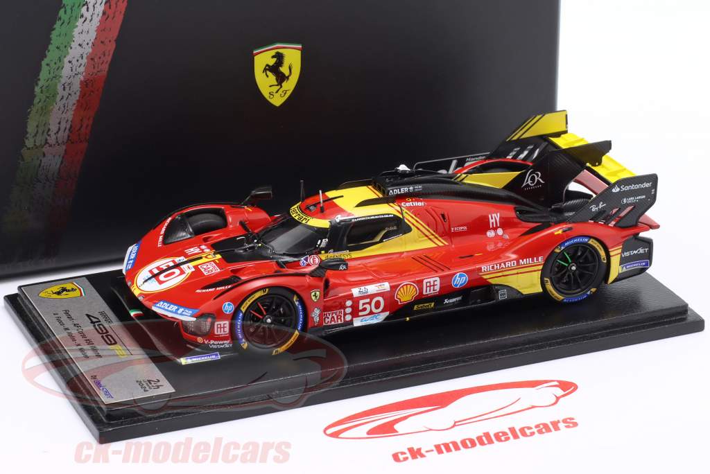 ルックスマート 1/43 Ferrari499P 2024 ルマンウィナー Ferrari 499P No.50 Ferrari AF Corse Le Mans 24H 2024 Winner