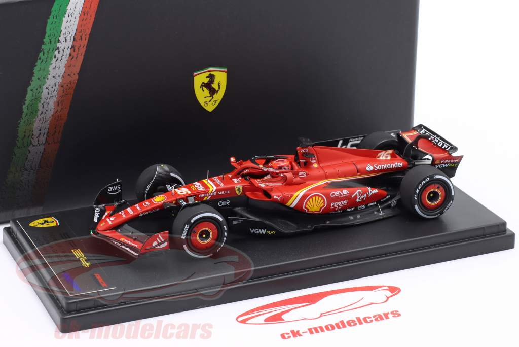 LOOKSMART 1/43 Ferrari SF1000 #16 ルクレール LookSmart 1:43 Charles Leclerc Ferrari SF-24 #16 2nd