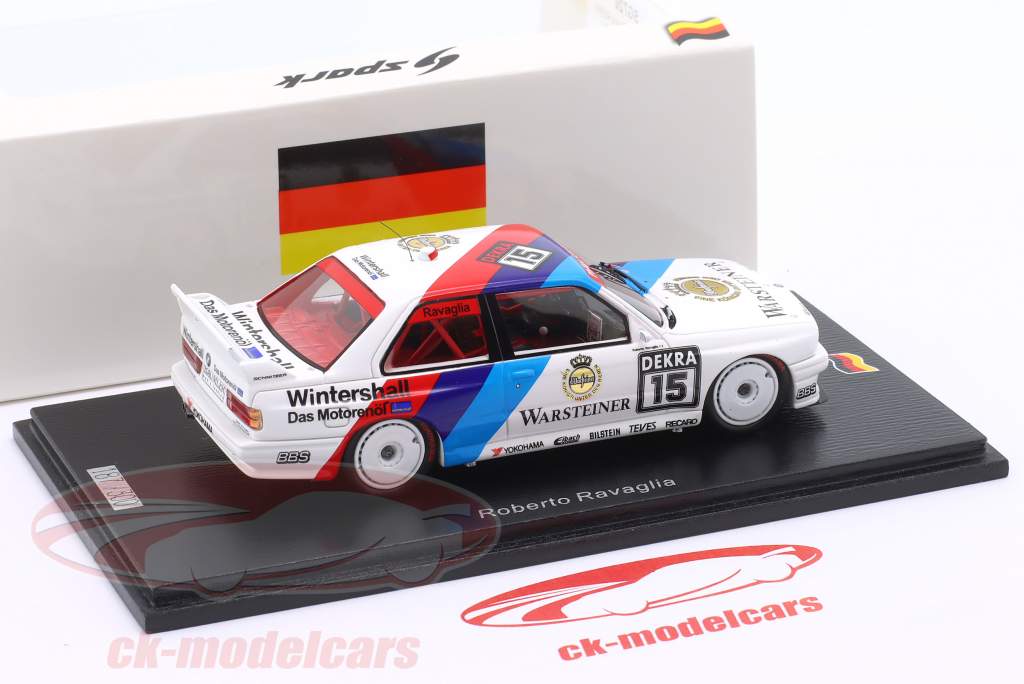 BMW M3 (E30) #15 DTM 1992 Roberto Ravaglia 1:43 Spark