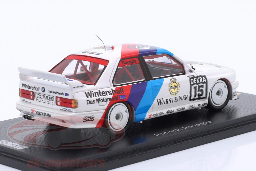 BMW M3 (E30) #15 DTM 1992 Roberto Ravaglia 1:43 Spark
