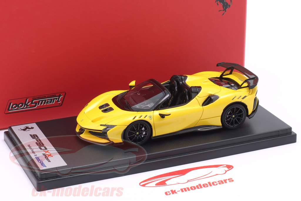 LookSmart 1:43 Ferrari SF90 XX Spider 建設年 2024 黄色