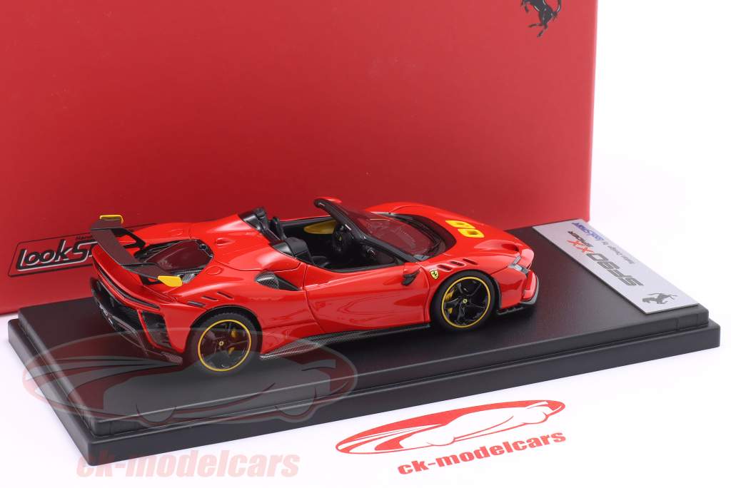 Ferrari SF90 XX Spider Byggeår 2024 rød 1:43 LookSmart