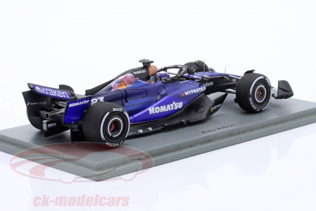 Alexander Albon Williams FW46 #23 Monaco GP Formula 1 2024 1:43 Spark