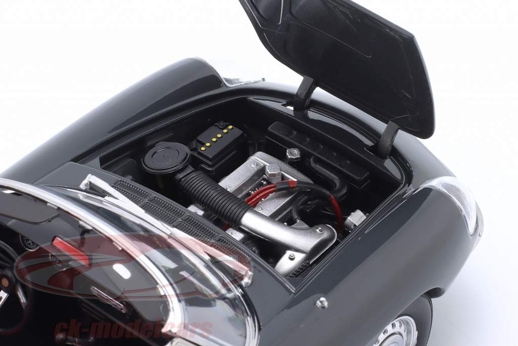 Alfa Romeo 1600 Duetto Spider Bouwjaar 1966 grafietgrijs 1:18 TOURING