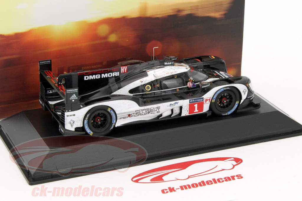 Porsche 919 Hybrid #1 24h LeMans 2016 Dirty Version Signature Edition 1:43 Spark