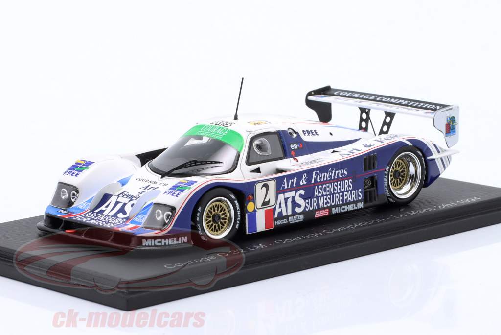 Courage C32LM #2 24h LeMans 1994 Pescarolo, Ferte, Lagorce 1:43 Spark