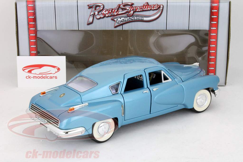 Такер Торпеда вып 1948 голубой / голубой 1:18 Yatming