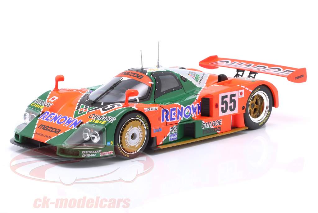 Mazda 787B #55 Winner 24h LeMans 1991 Weidler, Herbert, Gachot 1:18 WERK83