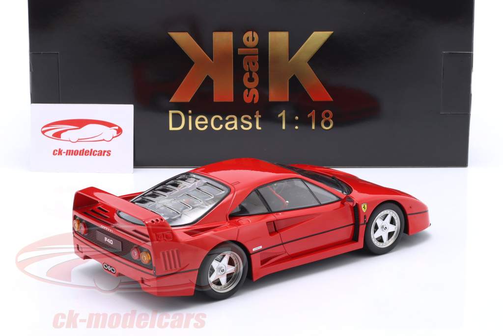 Ferrari F40 Año de construcción 1987 rojo 1:18 KK-Scale