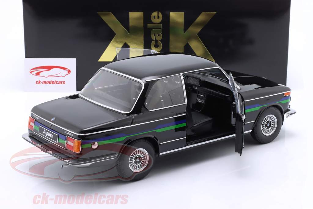 KK 1/12 BMW 2002 アルピナ 2シリーズ 1974 (ブラック) KK-Scale 1:12 BMW 2002 Alpina Series 2 year 1974 black
