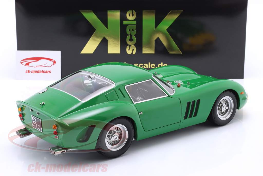 Ferrari 250 GTO David Piper Racing 1962 green / yellow 1:12 KK-Scale