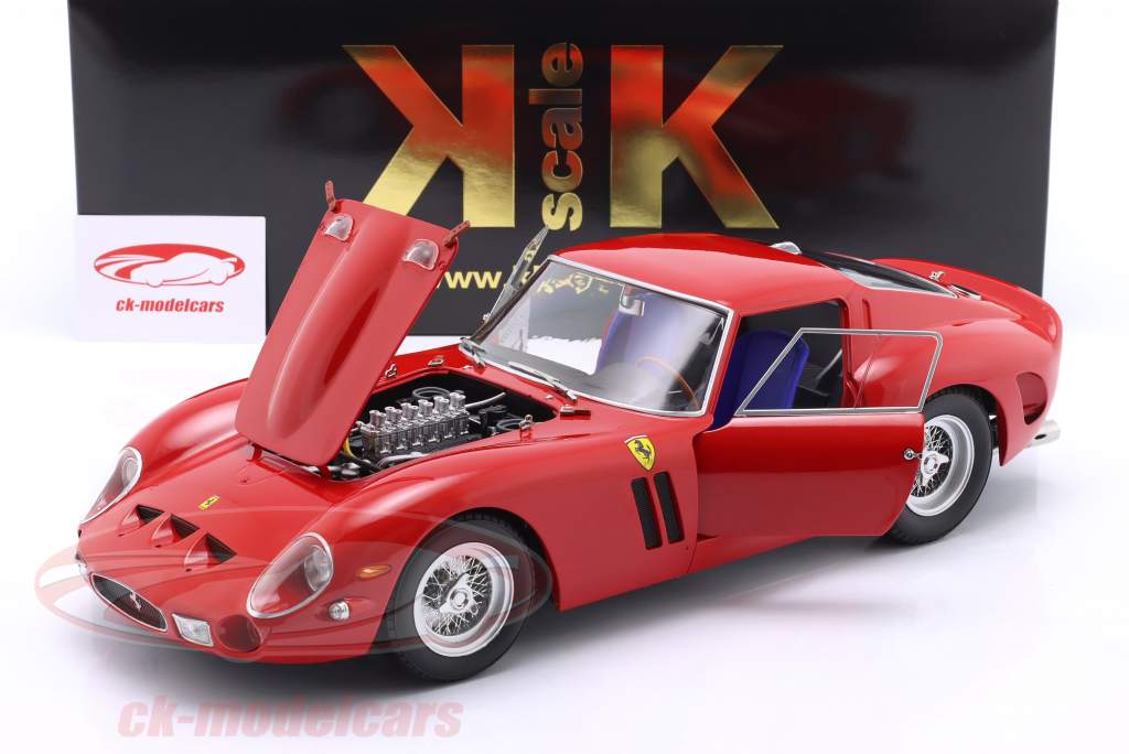 KK-Scale 1:12 Ferrari 250 GTO 建設年 1962 赤 KKDC120121