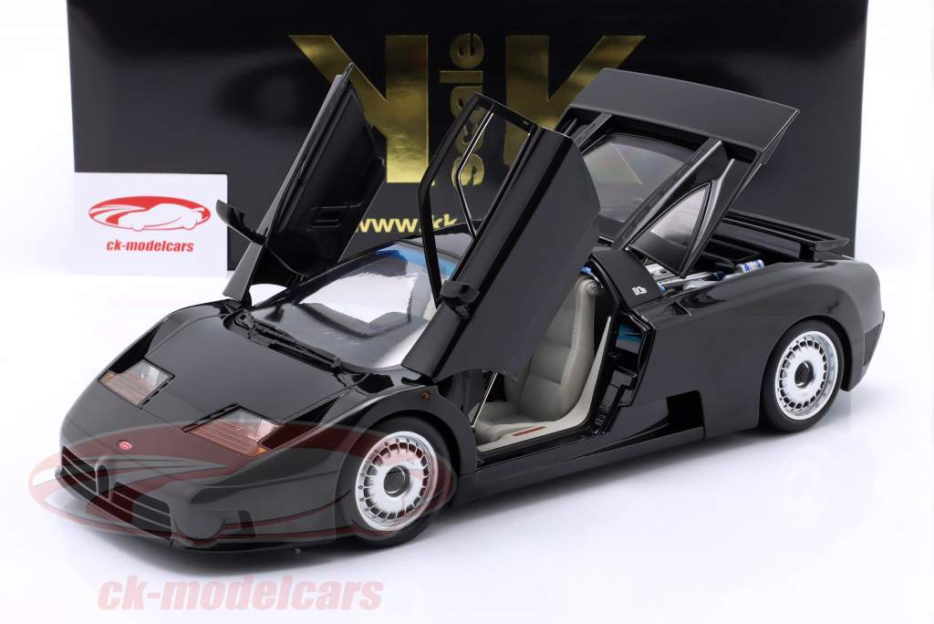 Bugatti EB110 建設年 1991 黒 1:12 KK-Scale