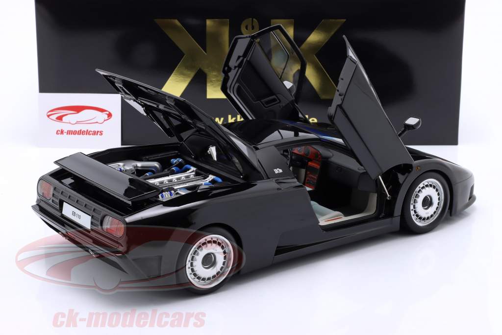 KK-Scale 1:12 Bugatti EB110 year 1991 black KKDC120134 model