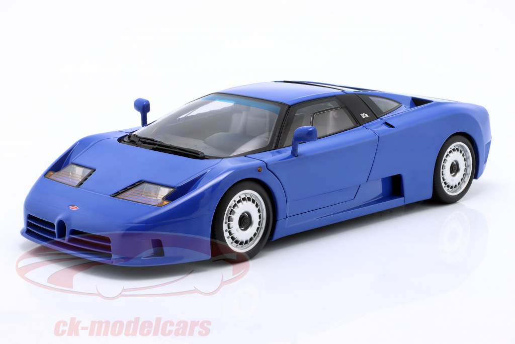 Bugatti EB110 Année de construction 1991 bleu 1:12 KK-Scale