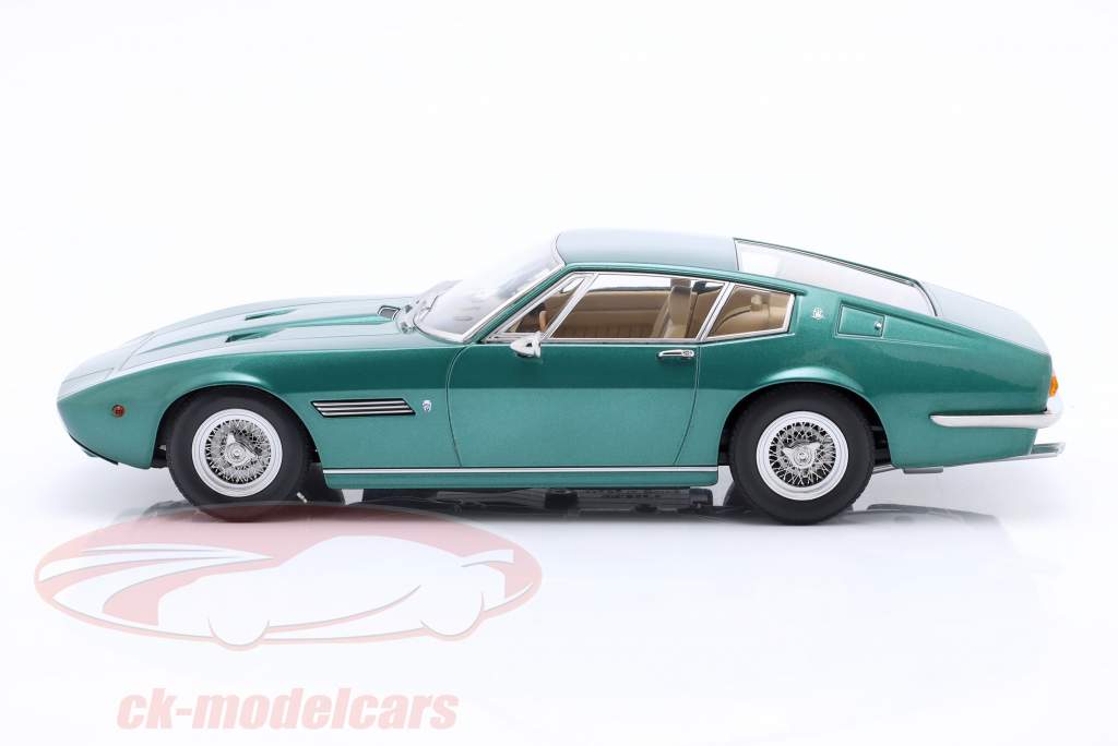 Maserati Ghibli Coupe 建造年份 1969 绿色的 金属的 1:18 KK-Scale