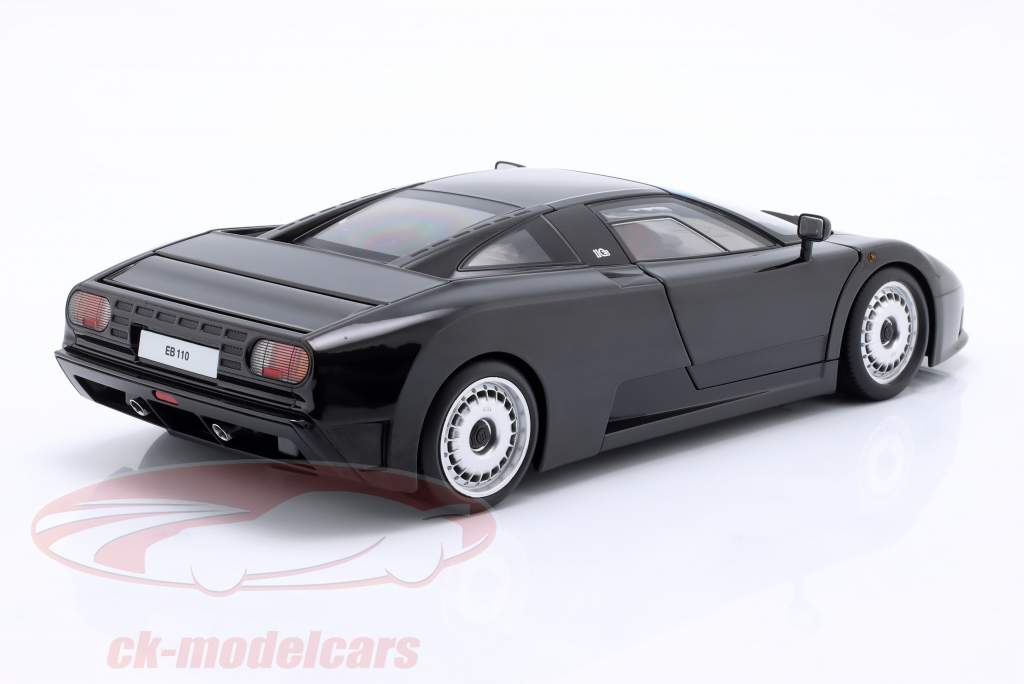 Bugatti EB110 Baujahr 1991 schwarz 1:12 KK-Scale
